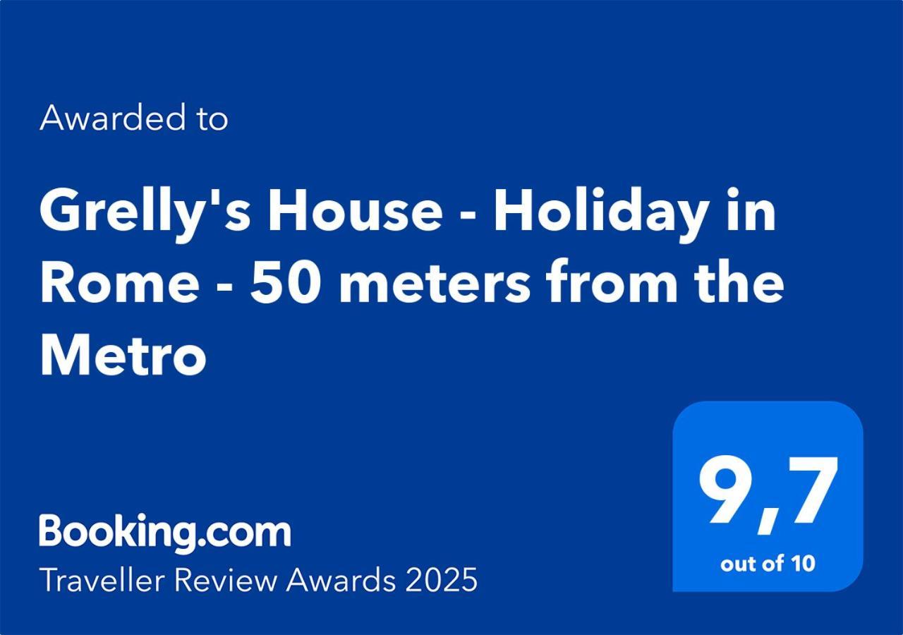 Grelly'S House - Holiday In Rome - 50 Meters From The Metro Eksteriør bilde